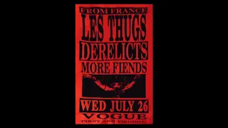 Derelicts (live concert) - July 26th, 1989, The Vogue, Seattle, WA (audio only)