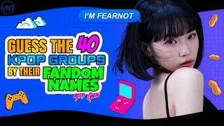 KPOP FANDOM NAME QUIZ 🎫 🕹 Guess The 4th Generation Kpop Groups by Their Fandom Name | KPOP GAME 🎶