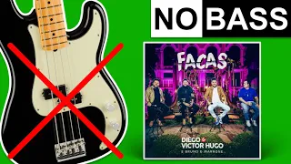 Facas (Ao Vivo) - Diego & Victor Hugo/Bruno & Marrone | No Bass (Play Along)