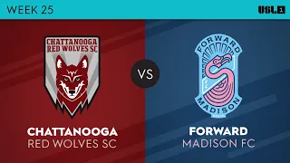 Chattanooga Red Wolves SC v Forward Madison FC: September 2, 2023