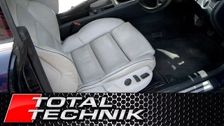 How to Remove Front Seats - Audi A4 S4 RS4 - B6 B7 - 2001-2008 - TOTAL TECHNIK