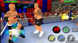 WWE 2K18 MOD by the next Goldberg vs Brock leasnar