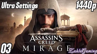 Assassin's Creed Mirage | Ep.3 Full Game Walkthrough 1440p Ultra Settings - No Commentary