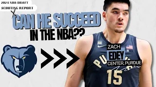 Zach Edey Has More NBA Potential Than You Think | 2024 NBA Draft Scouting Report