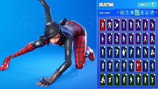 🔥 SORANA SKIN SHOWCASE WITH ALL FORTNITE DANCES & EMOTES 😱