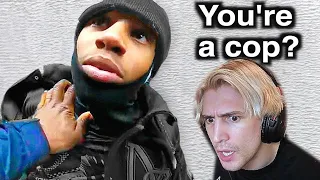 When Bank Robbers Realize They've Been Caught | xQc Reacts