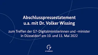 Digitalisierung nachhaltig gestalten | #G7 #Wissing #digital