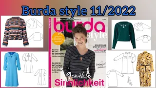 Burda style 11/2022, full preview and complete line drawings 👌🏼 ♥