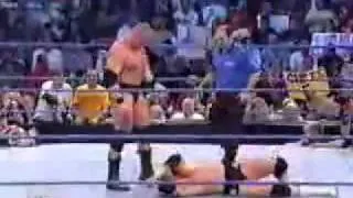 Brock Lesnar Breaks Hardcore Holly's Neck.wmv