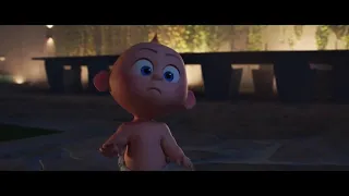 Incredibles 2 Fight Scene Jack Jack VS Racoon By AG Movieclips HD