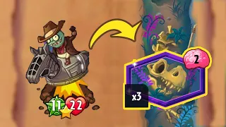 Unlock Cowboy By Put It On The Hunting Grounds | PvZ Heroes Build Deck Brain Freeze