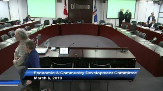 Economic and Community Development Committee - March 6, 2019