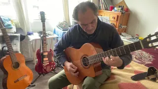 Tres lagrimas (Guitarra Azul) Cover.