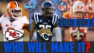 Best UDFA On Every NFL Team (2019 NFL DRAFT UNDRAFTED FREE AGENT SIGNINGS) Who Will Make The Team?