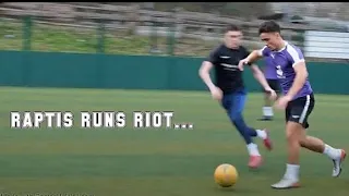 RAPTIS RUNS RIOT! 5IVE GUYS FC PRE SEASON GAME 2