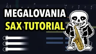 Megalovania Sax Tutorial | Saxplained