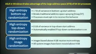 Blackhat 2012: Exploit Mitigation in Windows 8