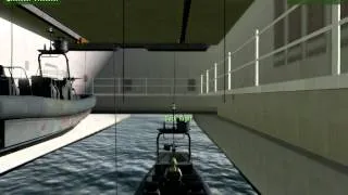 Taking RHIB out of FSF-1 on CTI Ovaron-Gunnys Naval MOD Maps