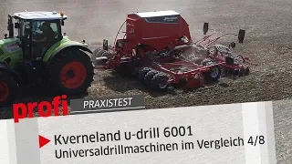 Kverneland u drill 6001 im 6-m-Universaldrillmaschinen im Vergleich (4/8) | profi #Praxistest