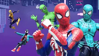 Spider-man No Way Home In The Spider-verse | Figure Stop Motion