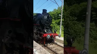 BR 58 311 auf der Fahrt durchs Albtal #UEF Dampfzug #Herrenalb Kullenmühle