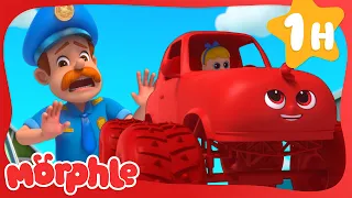 Morphle Drag Race! 🚘 | Mila and Morphle 🔴 Morphle 3D | Cartoons for Kids