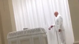 Hidden camera footage of Mormon temple ritual