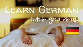Learn German while you sleep 1 ⭐⭐⭐⭐⭐ Your language in German,- simply and with subtitles! 