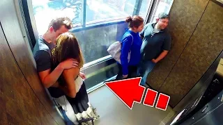 Kissing Prank In Elevator GONE WRONG! 💖😈