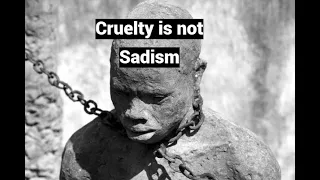 Cruelty is not Sadism: Narcissism, Not Pleasure