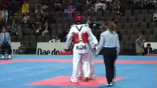 World Taekwondo Qualification Tournament for Beijing Olympic Games Manchester Female -67 kg Korea vs ZAF Round 2