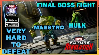 MAESTRO VS HULK & SPIDER MAN | Marvel future revolution | Rude Gaming