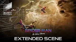 Spider-Man with the Cloak of Levitation Scene - SPIDER-MAN: No Way Home (2021) MOVIE TRAILER TRAILER