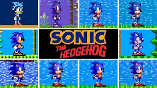 Sonic The Hedgehog Versions Comparison [Official, Hacks & Fan-Games]
