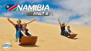 Discovering Namibia | Swakopmund to Etosha National Park | 90+ Countries With 3 Kids