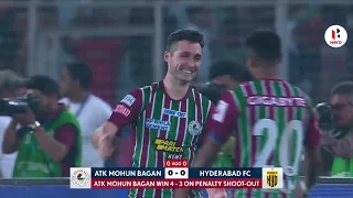 ATK Mohun Bagan beat Hyderabad FC 4-3 on penalties | Semi-Final 2 2nd Leg, Hero ISL 2022-23 Playoffs