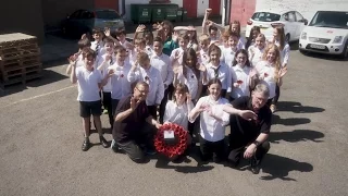 Producing the Poppy; A tour of Lady Haig's Poppy Factory.