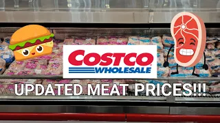 COSTCO MEAT SHOP WITH ME IN THE DEPARTMENT  STEAKS + CHICKEN + LAMB + AND MORE MEAT PRICES 2023