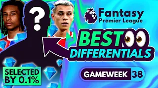 FPL GW38 BEST DIFFERENTIALS | Transfers to Win Your Mini League | Gameweek 38 Fantasy Premier League