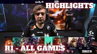 G2 vs S04 - All Games Highlights | Round 1 LEC 2021 Spring Playoffs | G2 Esports vs Schalke Full Bo5