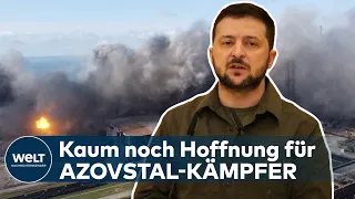 WIDERSTAND NOCH NICHT GEBROCHEN: Selenskyj hält Befreiung von Mariupol derzeit für unmöglich