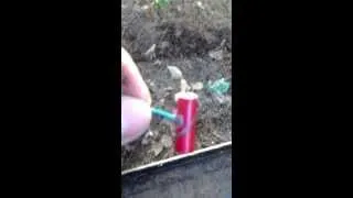 Mega-flash powder M5 firecracker (m80) vs. steel mortar pan