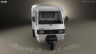 Piaggio Ape TM Panel Van 2016 3D model by Hum3D.com
