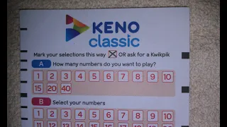 How to Calculate the Odds of Winning Keno - Step by Step Instructions - Tutorial