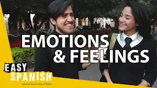 TALKING ABOUT OUR EMOTIONS | Easy Spanish 133