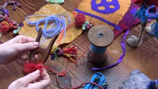 How to make a Tassel for Needle Felted Sculptures