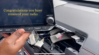 How to Remove The Factory Radio From a 2020 Nissan Altima SR