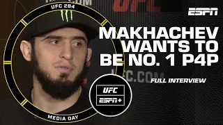 Islam Makhachev on his pursuit of No. 1 P4P & fighting without Khabib at UFC 284 | ESPN MMA