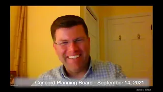 Concord Planning Board - September 14, 2021