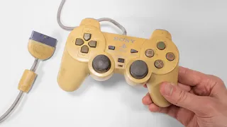 I restored extremely yellowed Dualshock controller for my PSone - Playstation restoration